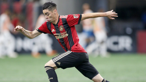 Newcastle's new record signing Miguel Almiron.