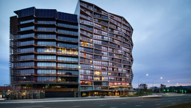 The Nishi building in New Acton, Canberra.