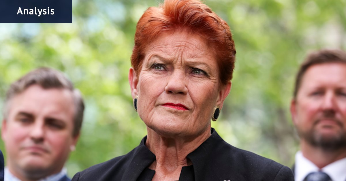 Dumping Sussan Ley may have been the answer, but One Nation has radically changed the question