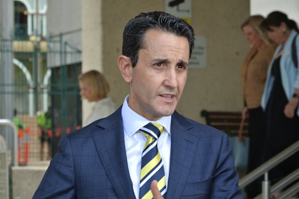 Premier David Crisafulli said the Commonwealth had a responsibility to deliver promised hospital funding and “rescue” long-stay patients stranded in beds.