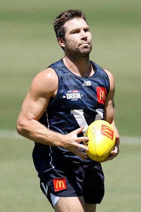 Toby Greene overcame injury worries to take his place in the Victorian squad.