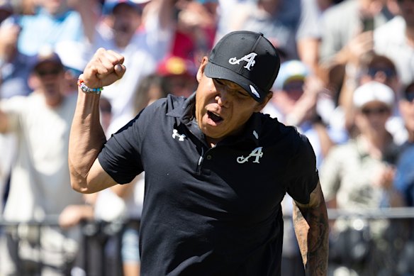 Anthony Kim has created one of sport’s great comeback stories with a huge come from behind win at LIV Adelaide.