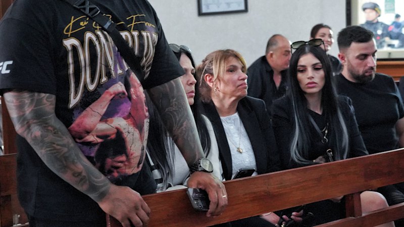 Victim’s widow withdraws from trial