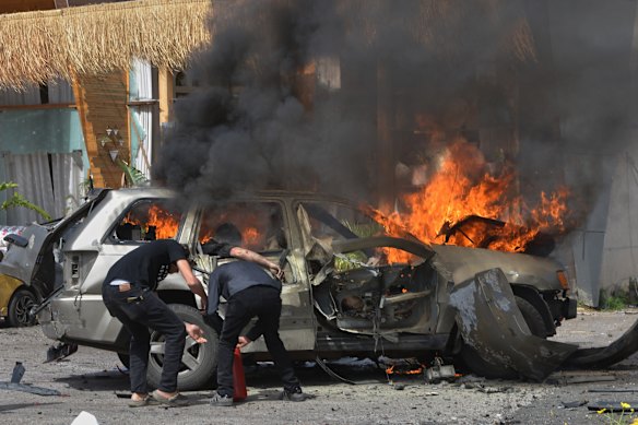 Despite the ceasefire, Israel has continued to hit Hezbollah targets with air strikes, including in the south of Beirut.