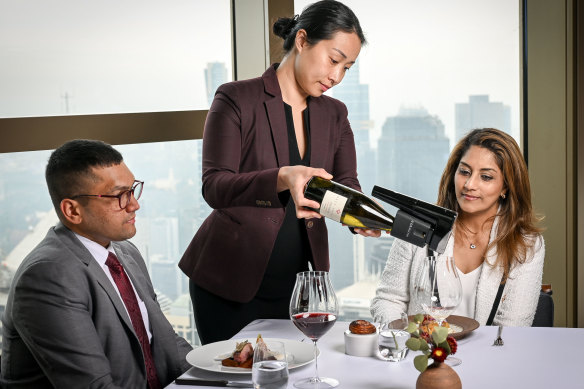 The inaugural Coravin World Wine Tour  astatine  Atria, successful  the Ritz-Carlton, Melbourne.