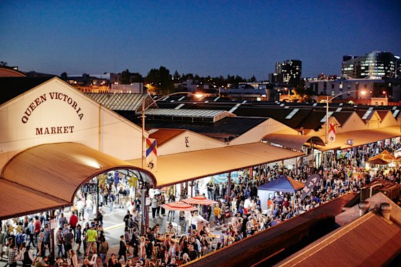 Queen Vic Market’s Summer Night Market.