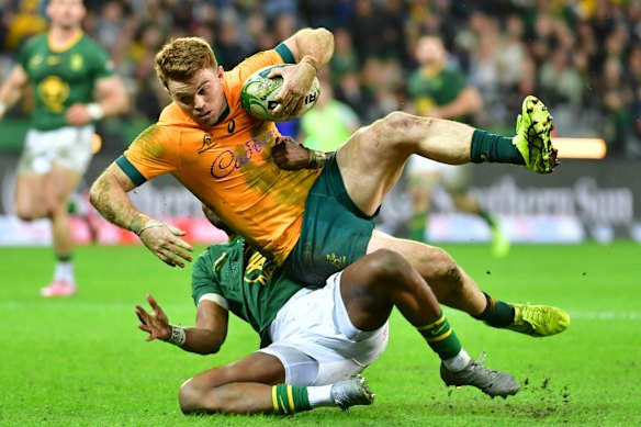 Andrew Kellaway’s best football for the Wallabies has come in the No.14 jersey.