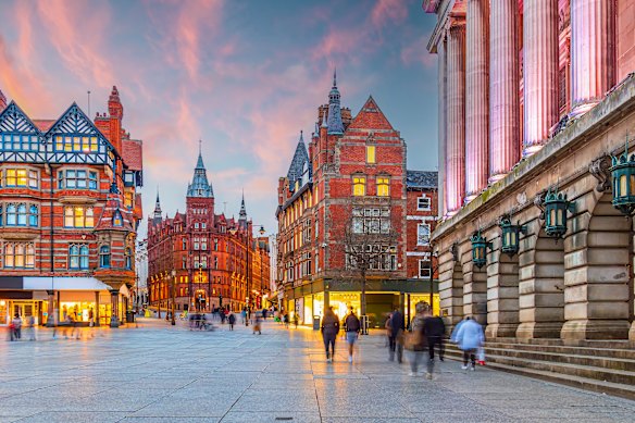Nottingham is home to England’s biggest medieval market square.