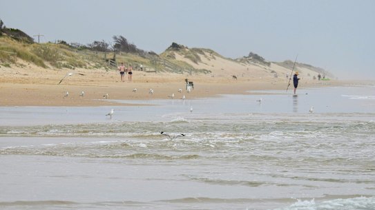 Seaspray beach in Gipplsand.