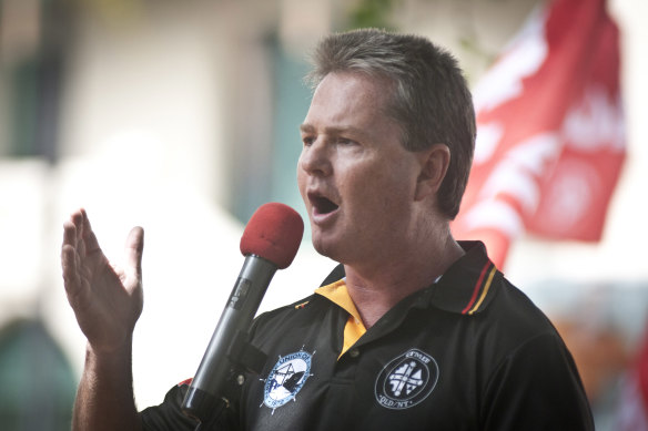 Former CFMEU Queensland and Northern Territory divisional secretary Michael Ravbar.