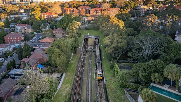 The site on the eastern suburbs line at Woollahra will undergo geotechnical assessments this weekend.
