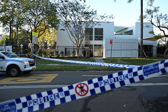 A crime scene has been established at Play to Learn Early Learning Centre on Finlay Road in Turramurra.