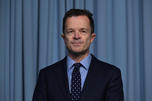 Mark Speakman announced his resignation on Thursday afternoon. 