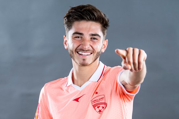 Former Adelaide United player Josh Cavallo. 