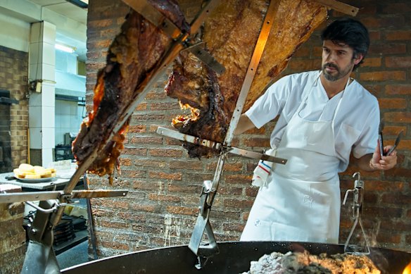Steak is the focus at Argentina’s classic parilla restaurants.