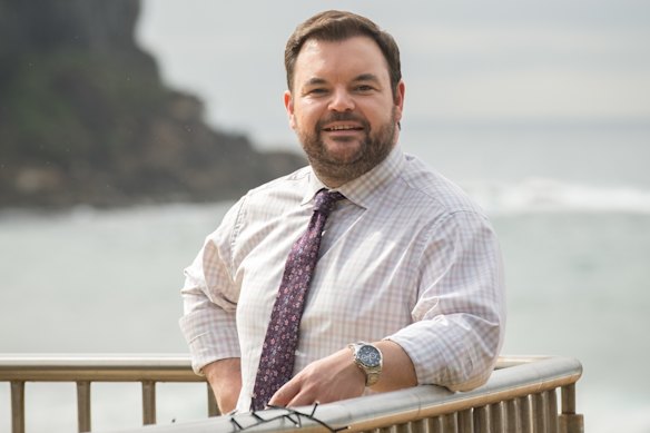 Lloyd Griffith relished swapping London for the sunnier skies of Avalon and the Illawarra while filming Return to Paradise.