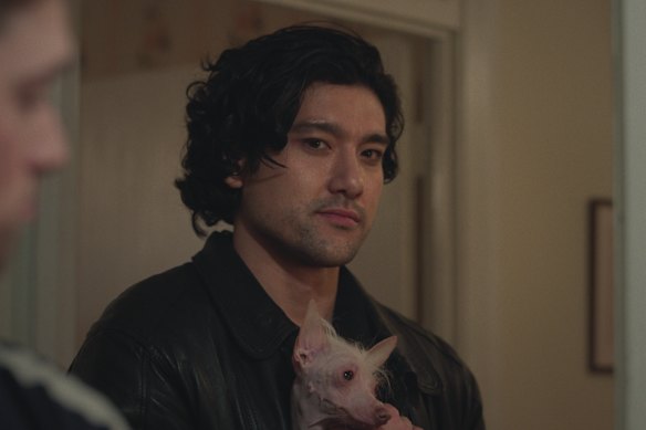 Will Sharpe as Felix Remen in Too Much. 