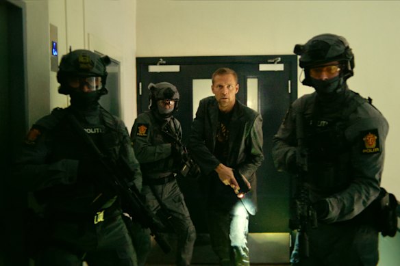 Tobias Santelmann as the titular Norwegian detective in the Netflix series Jo Nesbo’s Harry Hole. 