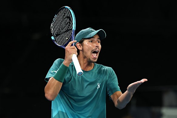 Alexei Popyrin fell short in his opening round.