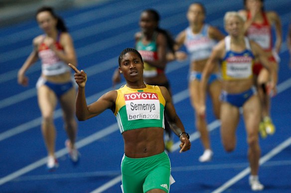 Caster Semenya burst onto the world athletics scene at the 2009 world titles in Berlin.