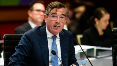 Le trésorier de NSW, Dominic Perrottet, a déclaré qu'il espérait toujours qu'un accord puisse être conclu avec la Tasmanie.
