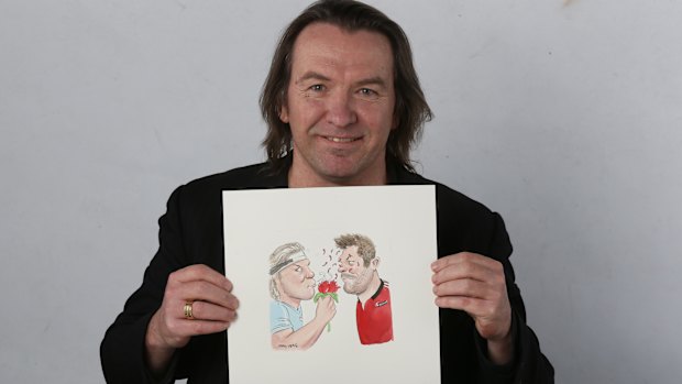 Much-loved former CBD illustrator John Shakespeare.