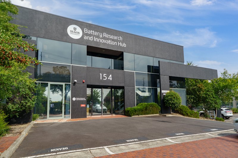 Deakin’s Battery Research Hub at 154 Highbury Road, Burwood.