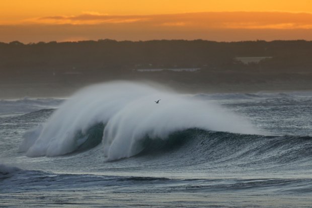 Early morning at Wanda beach.