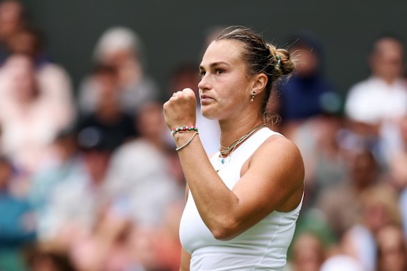 World No.1 Aryna Sabalenka spoke about seeing a therapist to help her.
