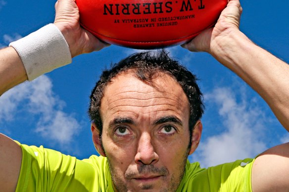 Former AFL umpire Troy Pannell pictured in 2013.