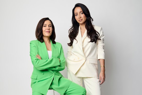 Jan Fran (left) recently announced the launch of Ette Media with Antoinette Lattouf.