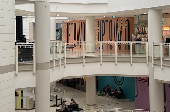 Once a bustling retail hub in the heart of the city, Uptown now features multiple levels of boarded up shopfronts. 