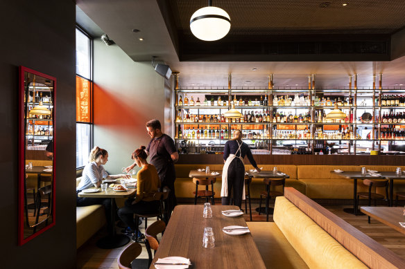 Studio Amaro’s dining room.