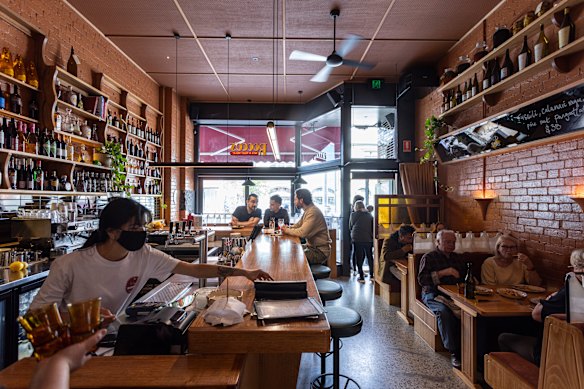 Rocco’s in Fitzroy takes a more chilled approach.