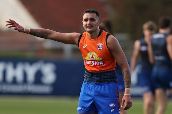  Jamarra Ugle-Hagan is flying to the Gold Coast to discuss his future.