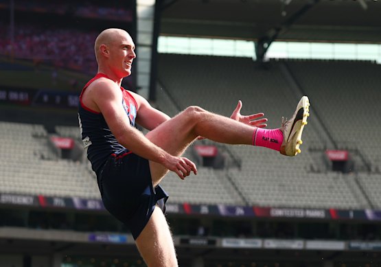 Harrison Petty kicks three goals against Fremantle.