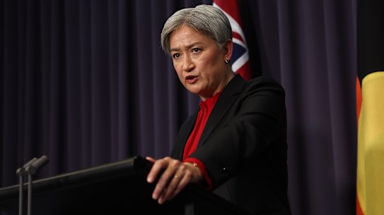 Foreign Minister Penny Wong.