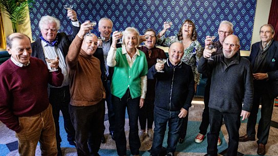 John, Bruce, Symon, Andrew, Suzy, Jackie, Tony, Sue, Peter, Paul and Neil all return for 70 Up, reportedly the final instalment of this famous documentary series.