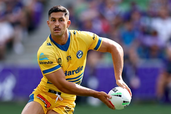 Dylan Brown played hooker for the first time in his career on Sunday.