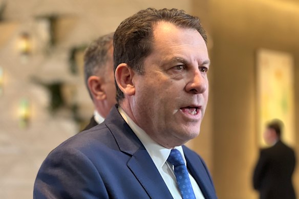 Crown Perth chair John Van Der Wielen.