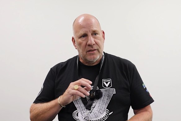 CFMEU head of training Steven Deer.