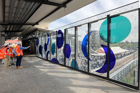 The testing and installation of speakers, CCTV, door security and hearing loops continues. 