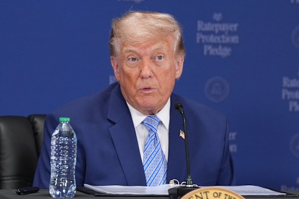 US President Donald Trump threatened to inflict &ldquo;major military punishment&rdquo; on Iran and its surrogates.