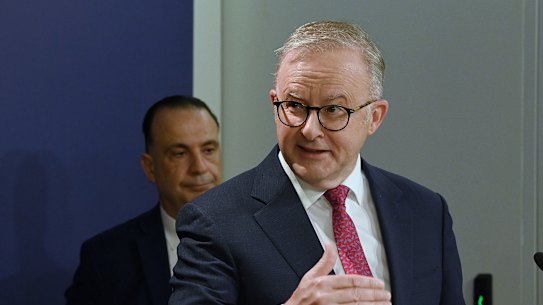 Australian Prime Minister Anthony Albanese.