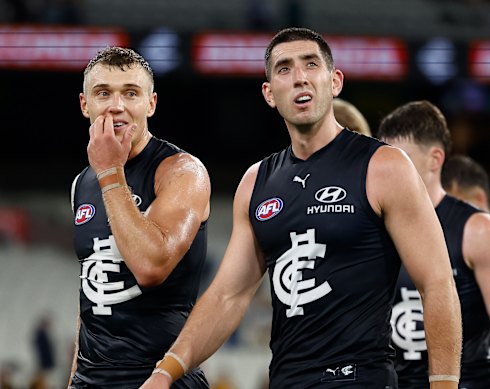Should Patrick Cripps hand over the captaincy to Jacob Weitering at season’s end?