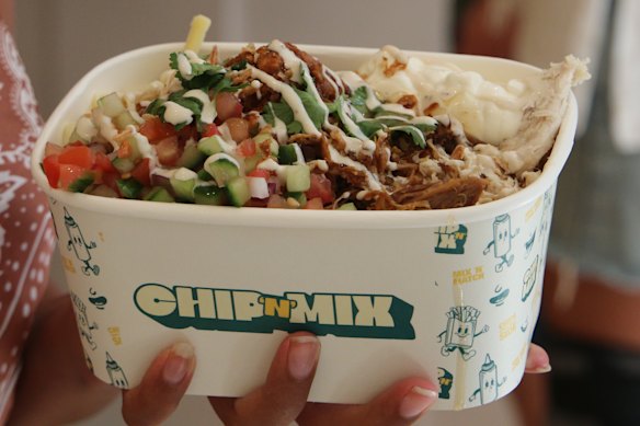 Loaded hot chips at Chip’n’Mix.