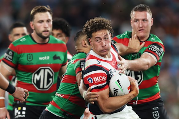 Mark Nawaqanitawase scored on his NRL debut playing against Souths last year.