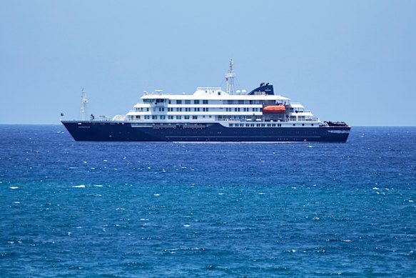 The MV Hondius.