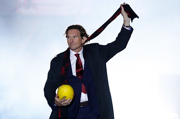 James Hird was celebrated at Essendon’s 150th anniversary earlier this year.
