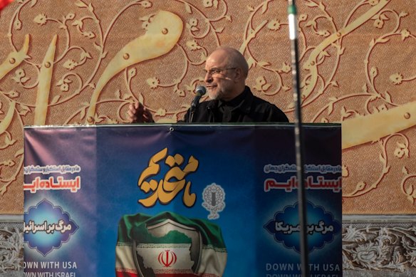 Iran’s parliamentary Speaker Mohammad-Bagher Ghalibaf has been berating Trump on social media. 